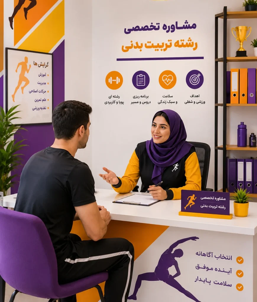 مشاوره تخصصی تربیت بدنی