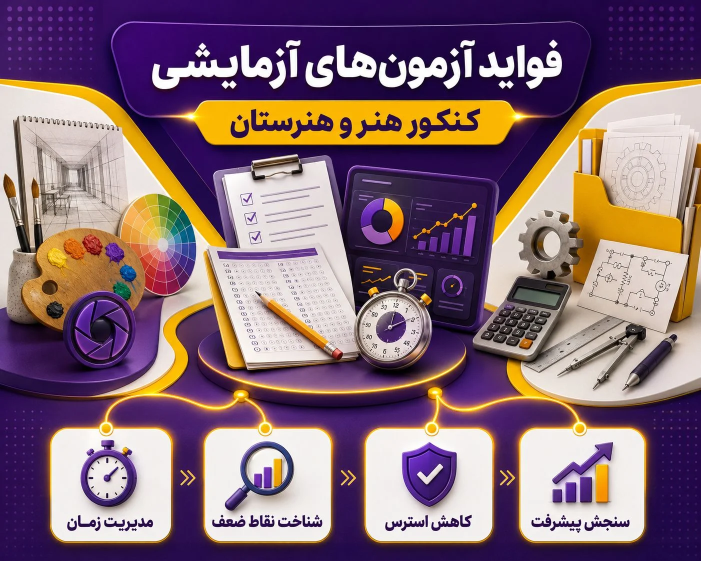 آزمون های آزمایشی
