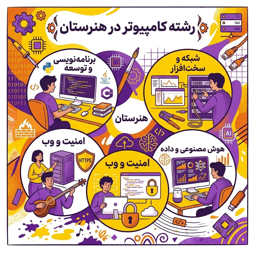 رشته کامپیوتر در هنرستان