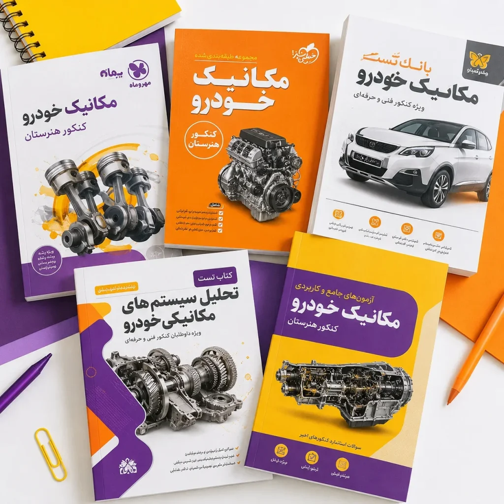 کتاب کمک آموزشی مکانیک خودرو