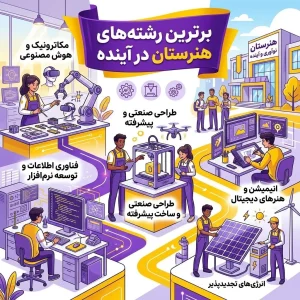 برترین رشته های هنرستان