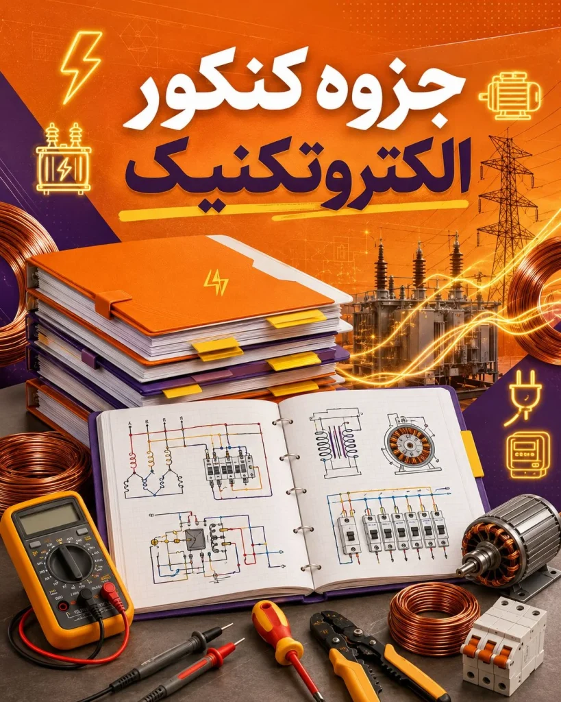 جزوه کنکور الکتروتکنیک