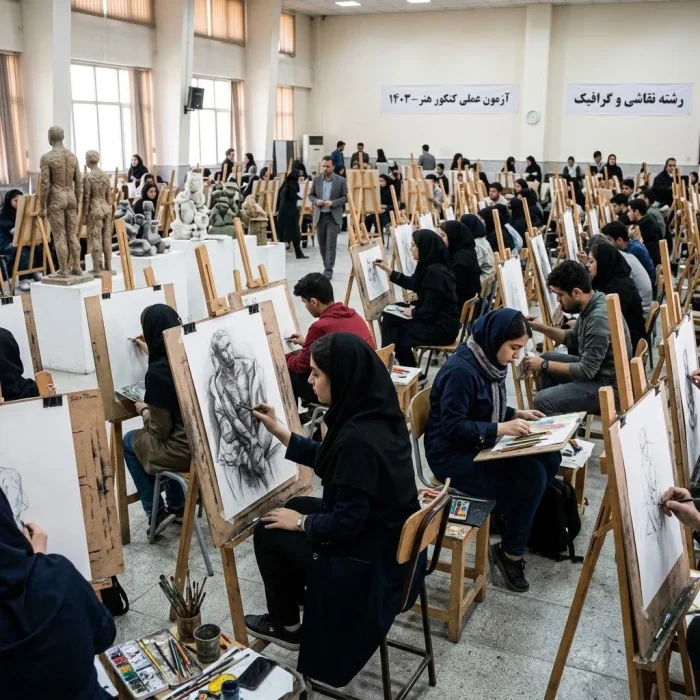 آزمون عملی کنکور هنر